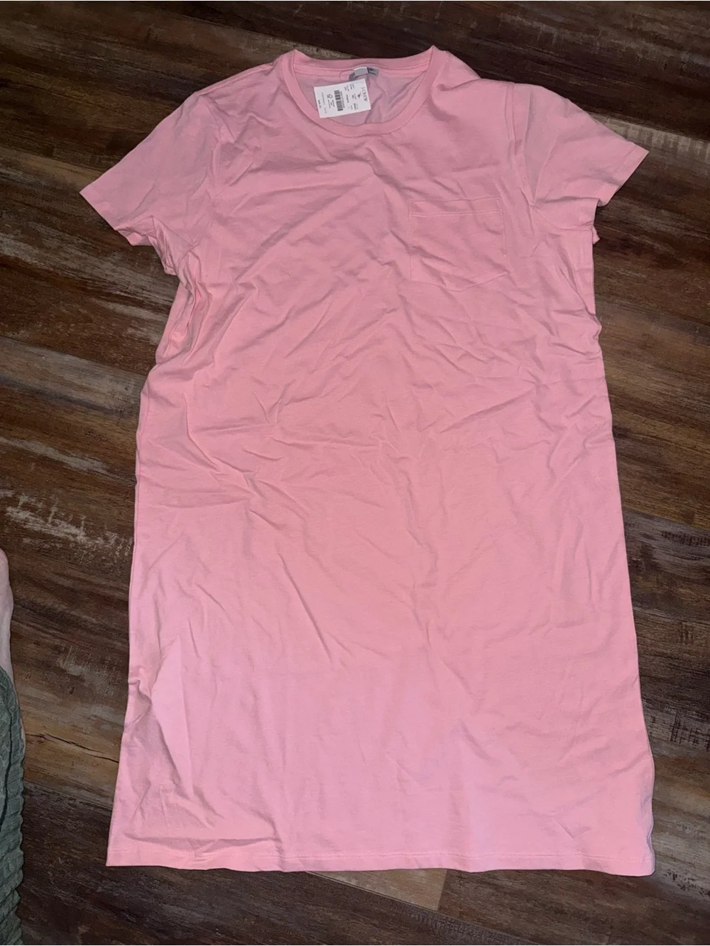 J. Crew Pink Short-Sleeve Crewneck Tee size Large